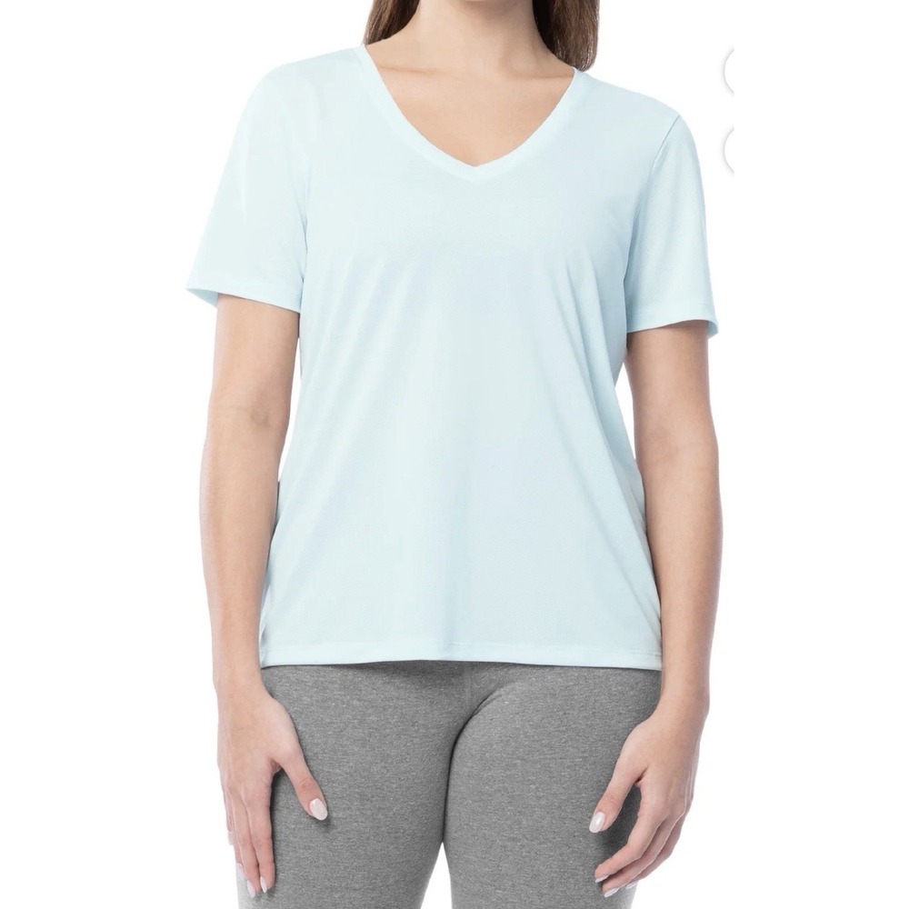Athletic Works – Women's – V-Neck –‎ Short Sleeve – Tee – L – NWT
